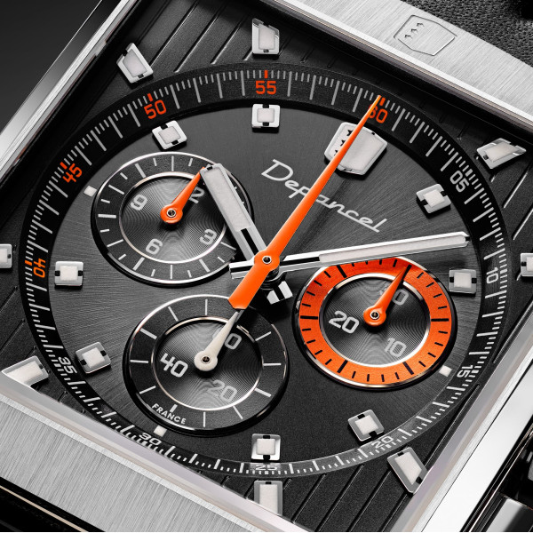 Montre Depancel Série R01 Black Tangerine Édition limitée