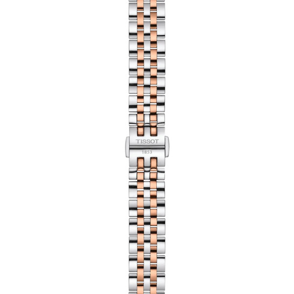 Montre Tissot Le Locle 29mm Cadran Vert Serti Bracelet Acier PVD Rose