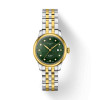 Montre Tissot Le Locle 29mm Cadran Vert Bracelet Acier PVD Jaune