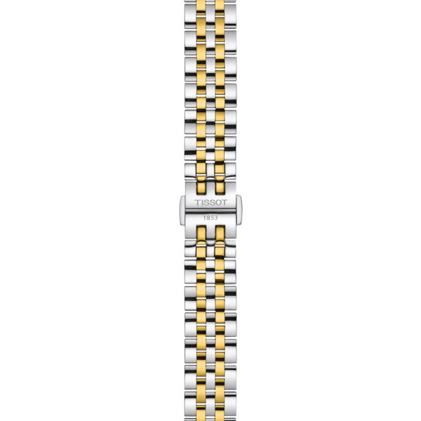 Montre Tissot Le Locle 29mm Cadran Vert Bracelet Acier PVD Jaune