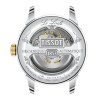 Montre Tissot Le Locle 39.3mm Cadran Vert Bracelet Acier PVD Jaune
