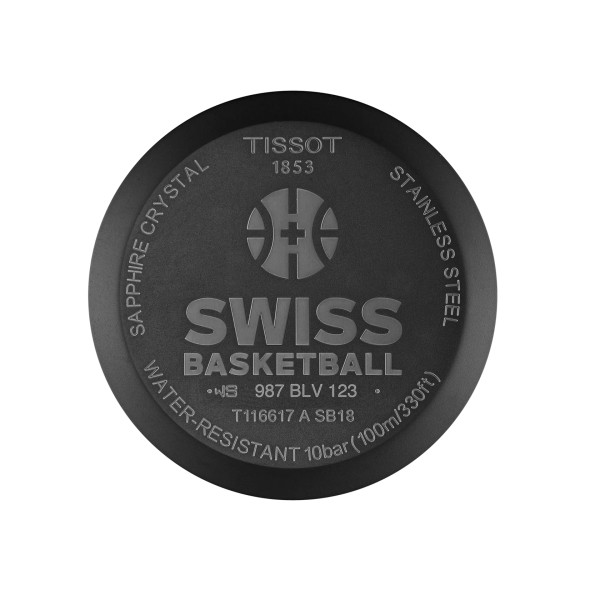 Montre Tissot Chrono XL Swiss Basketball Cadran Noir