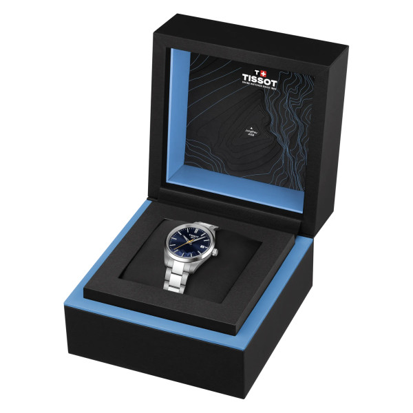 Montre Tissot PR 100 Jungfraubahn 34mm Cadran Bleu