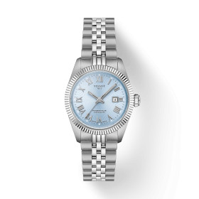Montre Tissot Ballade 30mm Cadran Bleu Glacier Bracelet Acier