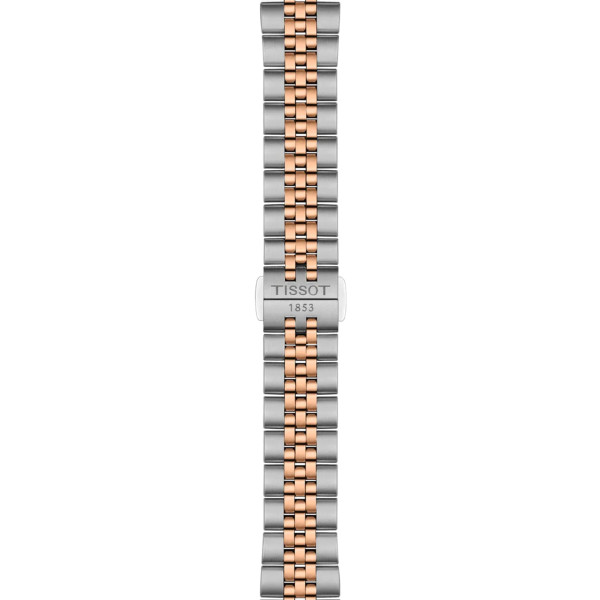 Montre Tissot Ballade 30mm Cadran Argent Bracelet Acier PVD Rose