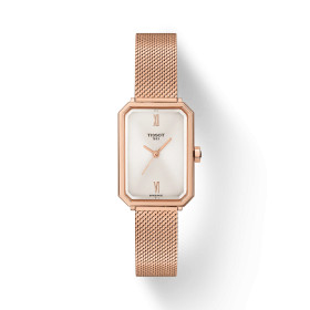 Montre Tissot SRV 30mm Cadran Argent Bracelet Acier PVD Rose