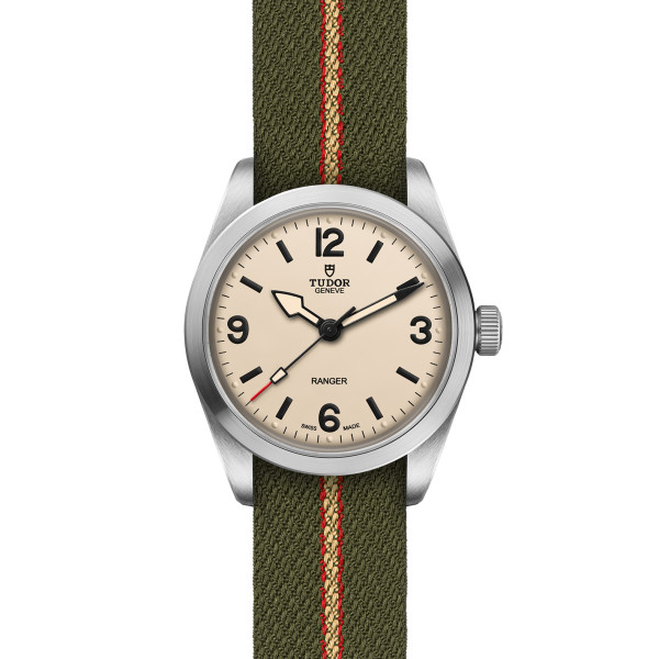 MONTRE TUDOR RANGER CADRAN SABLE BRACELET TISSU