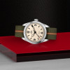 MONTRE TUDOR RANGER 39MM CADRAN SABLE BRACELET TISSU