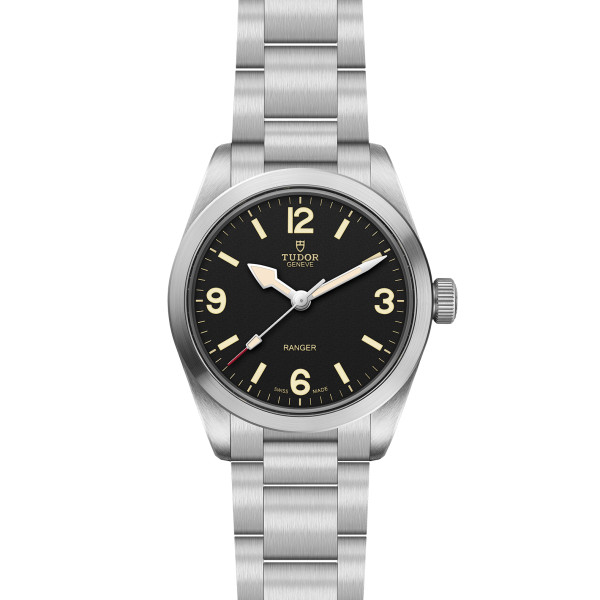 MONTRE TUDOR RANGER 36MM CADRAN NOIR BRACELET ACIER