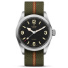 MONTRE TUDOR RANGER CADRAN NOIR BRACELET TISSU