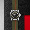 MONTRE TUDOR RANGER 36MM CADRAN NOIR BRACELET TISSU
