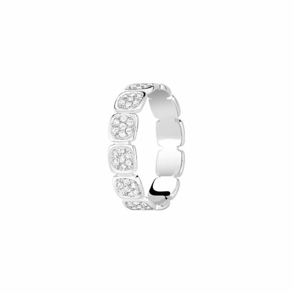 Bague dinh van Impression Domino Or blanc Diamant