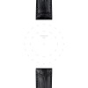 Bracelet Montre Tissot cuir noir entre-cornes 20 mm