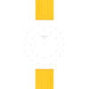Bracelet Montre Tissot Silicone Jaune Entre-cornes 22 mm
