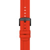 Bracelet Montre Tissot Silicone Rouge Entre-Cornes 22 mm