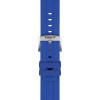 Bracelet Montre Tissot Silicone Bleu Entre-cornes 22 mm