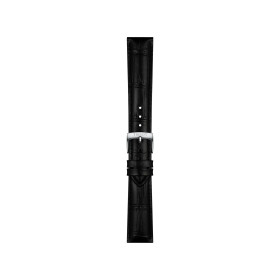 Bracelet Montre Tissot Cuir Noir Entre-cornes 18 mm