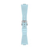 Bracelet Montre Tissot PRX Caoutchouc Bleu Clair