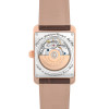 Montre Frederique Constant Classics Carree Automatique Cadran Argenté Bracelet Cuir de veau