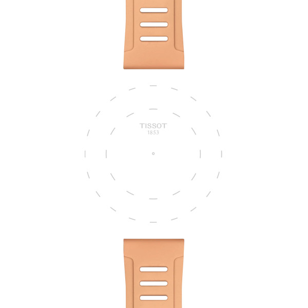 Bracelet Montre Tissot en Silicone avec Entre-cornes 21 mm