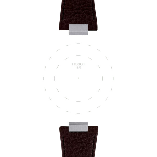 Bracelet Montre Tissot PRX 42mm Cuir Marron