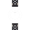 Bracelet Montre Tissot cuir noir entre-cornes 22 mm