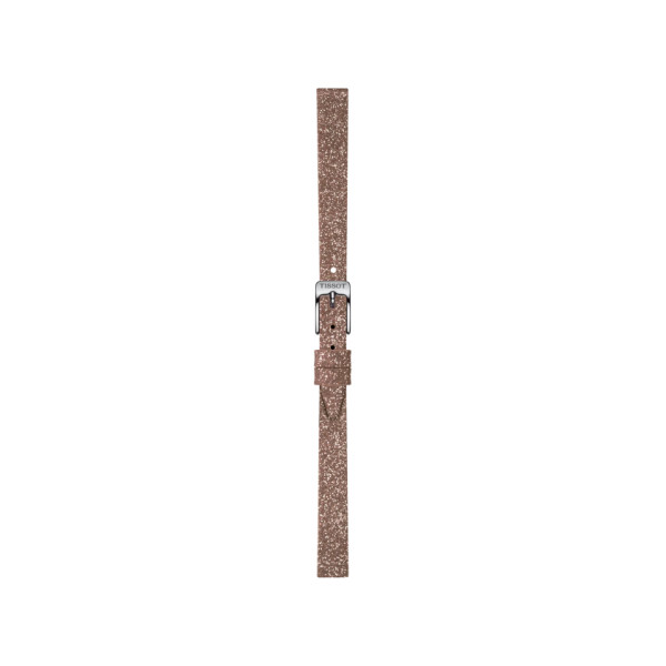 Bracelet Montre Tissot Synthétique Rose Entre-cornes 9 mm