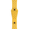Bracelet Montre Tissot Sideral Caoutchouc Jaune