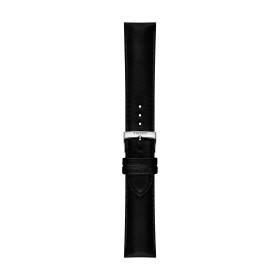 Bracelet Montre Tissot Synthétique Noir Vegan Entre-Cornes 22 mm