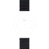 Bracelet Montre Tissot tissu noir entre-cornes 22 mm