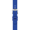 Bracelet Montre Tissot Silicone Bleu Entre-cornes 18 mm