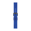 Bracelet Montre Tissot Silicone Bleu Entre-cornes 22 mm