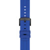 Bracelet Montre Tissot Silicone Bleu Entre-cornes 22 mm