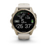 Montre Garmin Fenix 8 43mm AMOLED Sapphire Soft Gold Bracelet Silicone