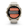 Montre Garmin Fenix 8 43mm AMOLED Sapphire Soft Gold Bracelet Silicone