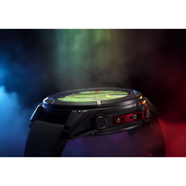 Montre Garmin Fenix 8 Pro 51mm MicroLED Sapphire Titane Bracelet Noir