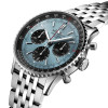 Montre Breitling Navitimer B01 Chronograph 41 Cadran Bleu Glacier Bracelet Acier inoxydable