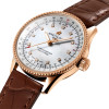 Montre Breitling Navitimer Automatic 35 Cadran Nacre Bracelet Cuir d’alligator