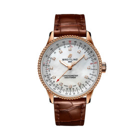 Montre Breitling Navitimer 32 Cadran Bronze Bracelet Cuir d’alligator