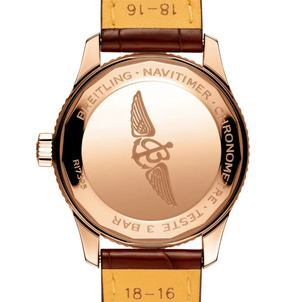 Montre Breitling Navitimer 32 Cadran Bronze Bracelet Cuir d’alligator