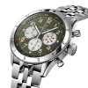 Montre Breitling Classic Avi Super Avi B04 Chronograph GMT 46 Curtiss Warhawk Cadran Vert Bracelet Acier inoxydable
