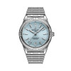 Montre Breitling Chronomat Automatic 36 Cadran Bleu Glacier Bracelet Acier inoxydable et or blanc 18 carats