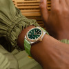 Montre Breitling Chronomat Automatic 36 South Sea Cadran Vert Bracelet Cuir d’alligator
