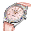 Montre Breitling Chronomat Automatic 36 South Sea Cadran Nacre Rose Bracelet Cuir d’alligator rose