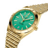 Montre Breitling Chronomat Automatic 36 Victoria Beckham Cadran Vert Menthe Bracelet Or jaune 18 carats