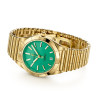 Montre Breitling Chronomat Automatic 36 Victoria Beckham Cadran Vert Menthe Bracelet Or jaune 18 carats