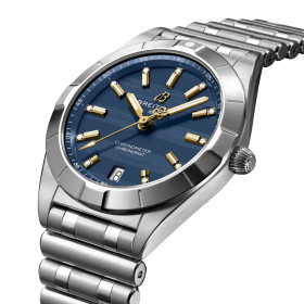 Montre Breitling Chronomat 32 Six Nations France Cadran Bleu Bracelet Acier inoxydable