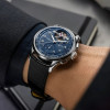 Montre Breitling Premier B21 Chronograph Tourbillon 42 Willy Breitling Cadran Bleu Bracelet Cuir d’alligator