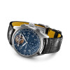Montre Breitling Premier B21 Chronograph Tourbillon 42 Willy Breitling Cadran Bleu Bracelet Cuir d’alligator