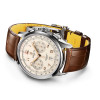 Montre Breitling Premier B01 Chronograph 42 Cadran Crème Bracelet Cuir d’alligator